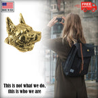 Australian Cattle Dog Head Pin D014
