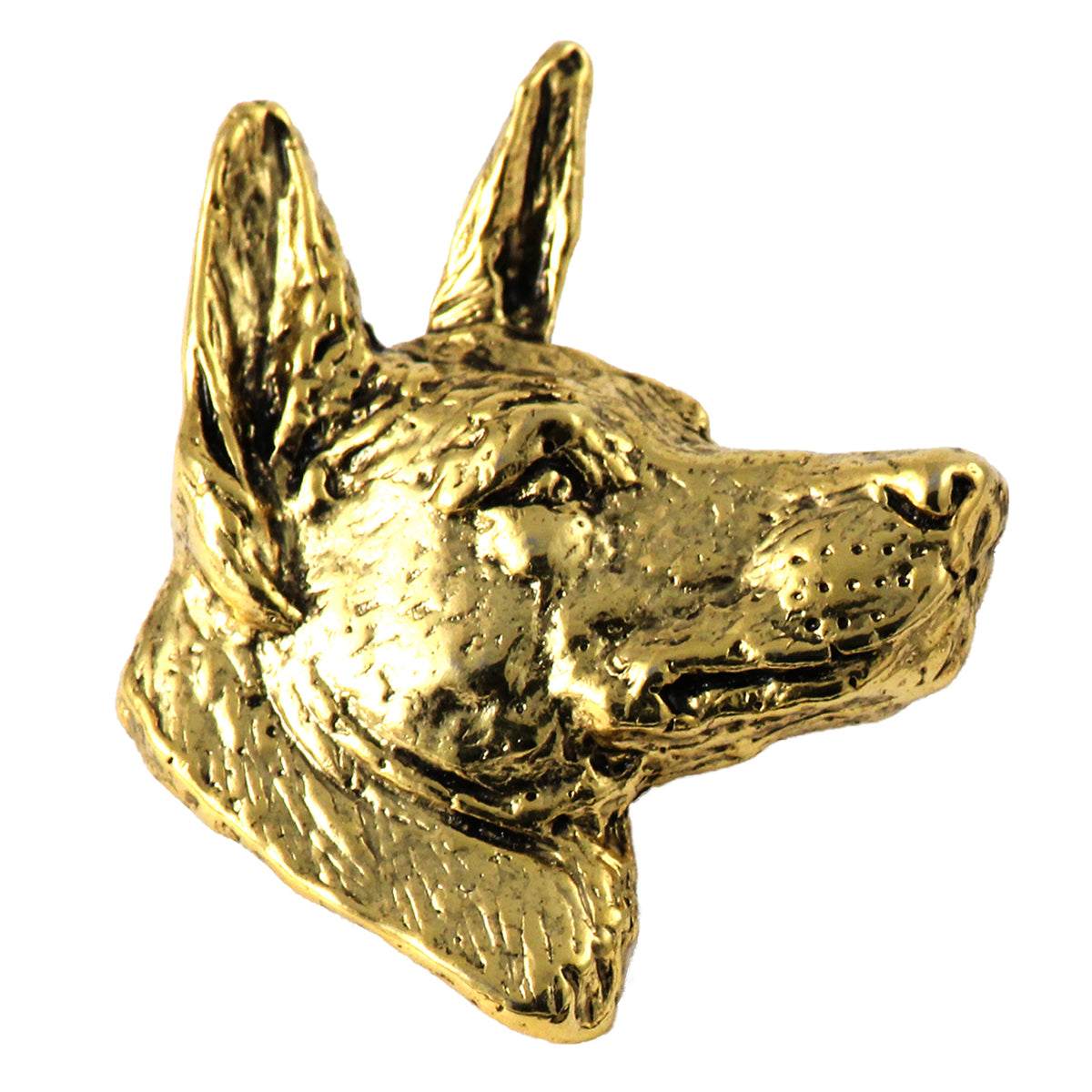 Basenji Dog Head Pin D018
