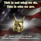 Boxer Dog Head Pin D036