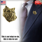 Cairn Terrier Dog Head Pin D042