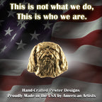Pekingese Head Pin D136