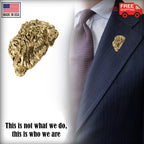 Wheaten Terrier Dog Head Pin D180