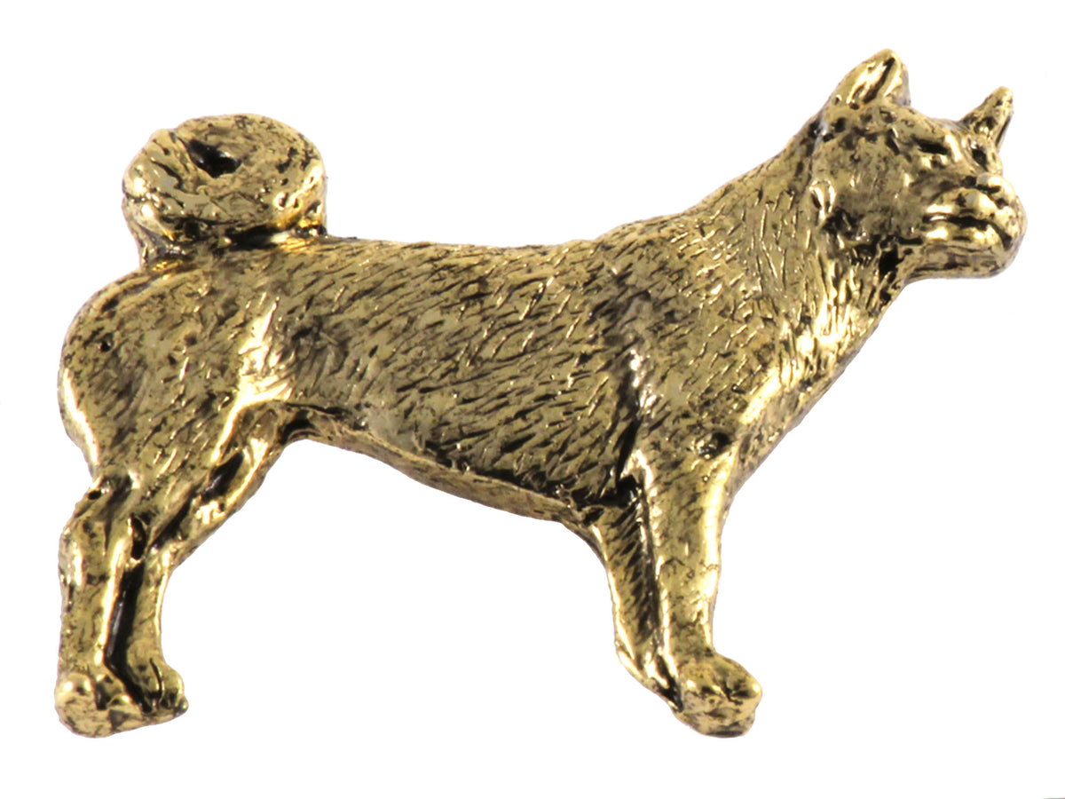 Akita Dog Full Body Pin D304F