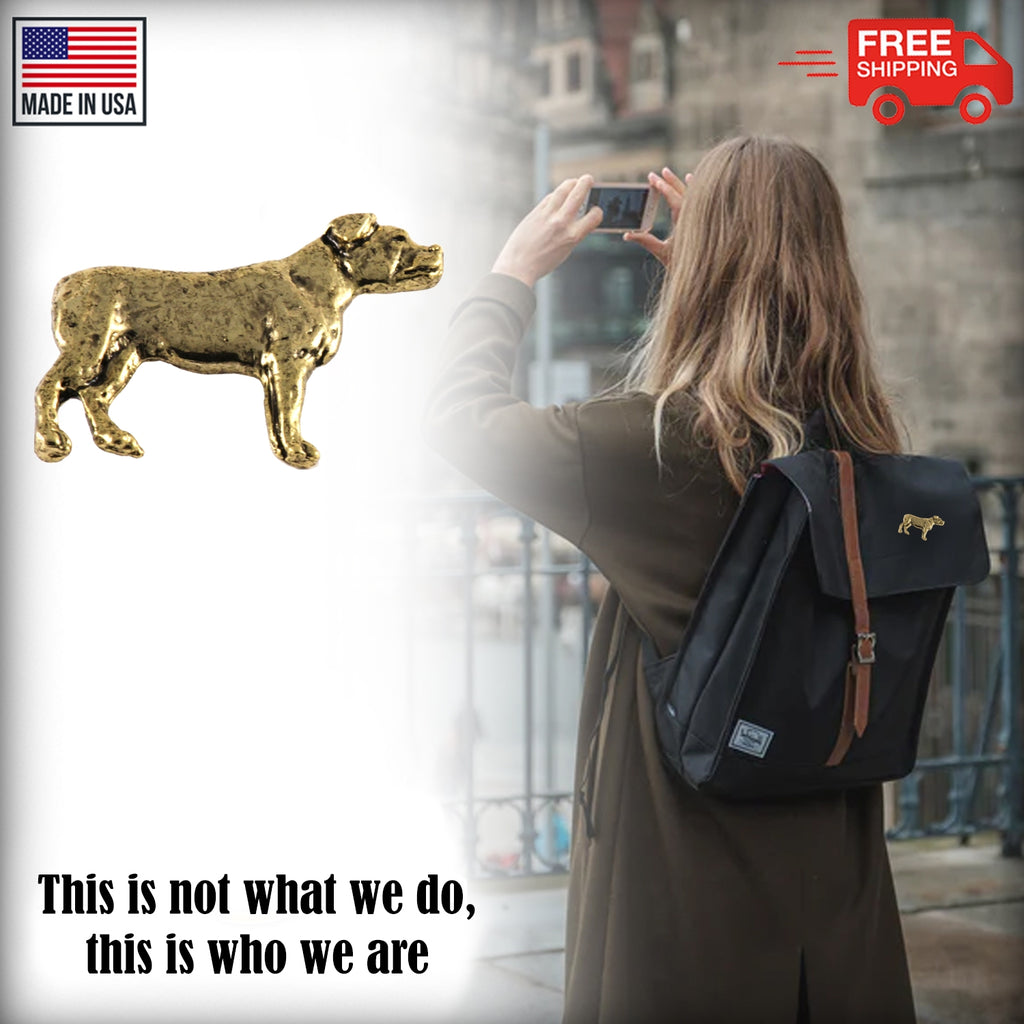 Amstaff Terrier Dog Full Body Pin D312F