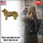 Border Collie Full Body Pin D330F