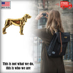 Coon Hound Dog Full Body Pin D360F