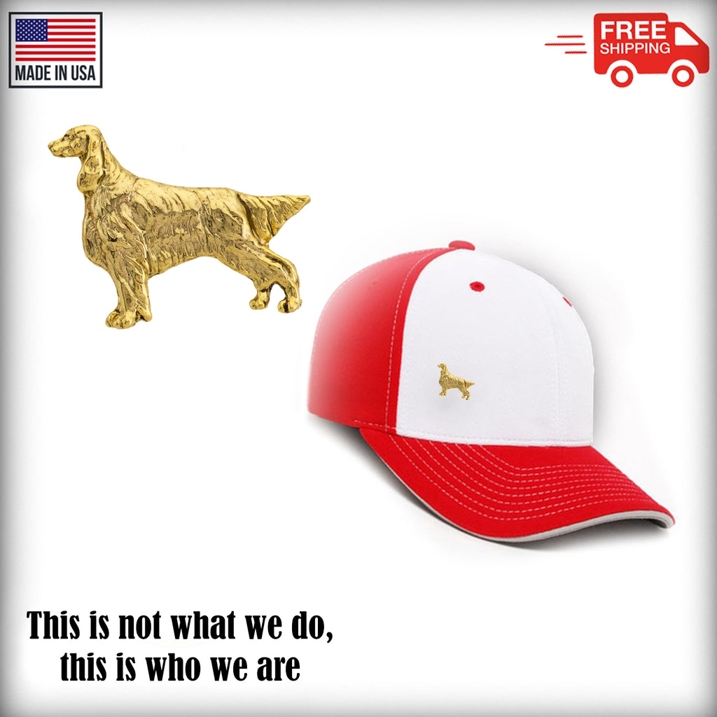 English Setter Full Body Mini Pin D378MP
