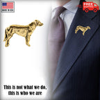Labrador Retriver Dog Full Body Pin D412F