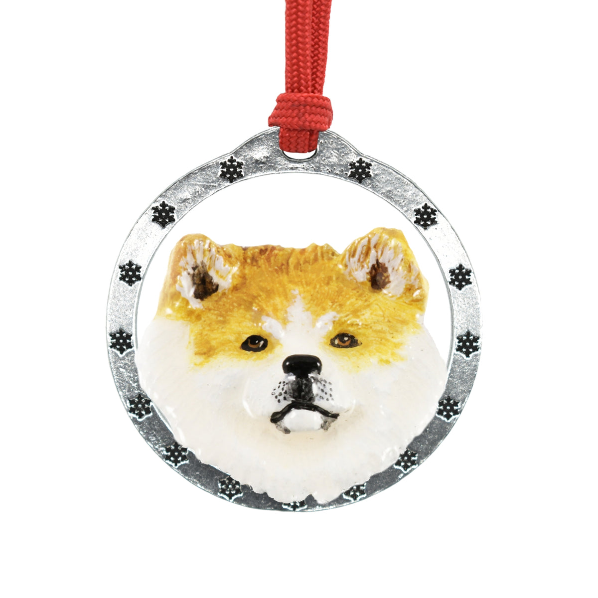 Akita Christmas Ornament D004OR