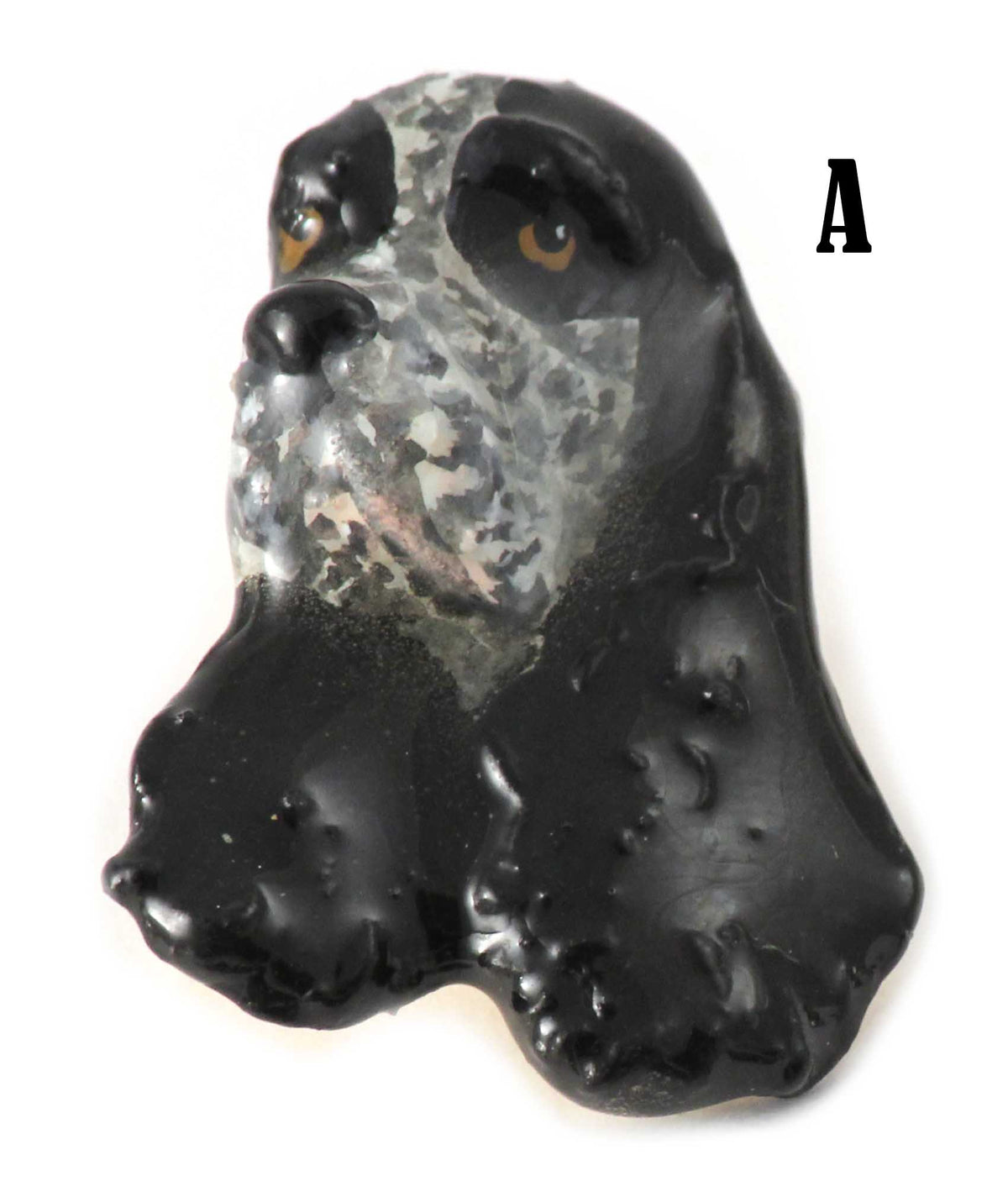 American Cocker Spaniel Dog Head Pin D008