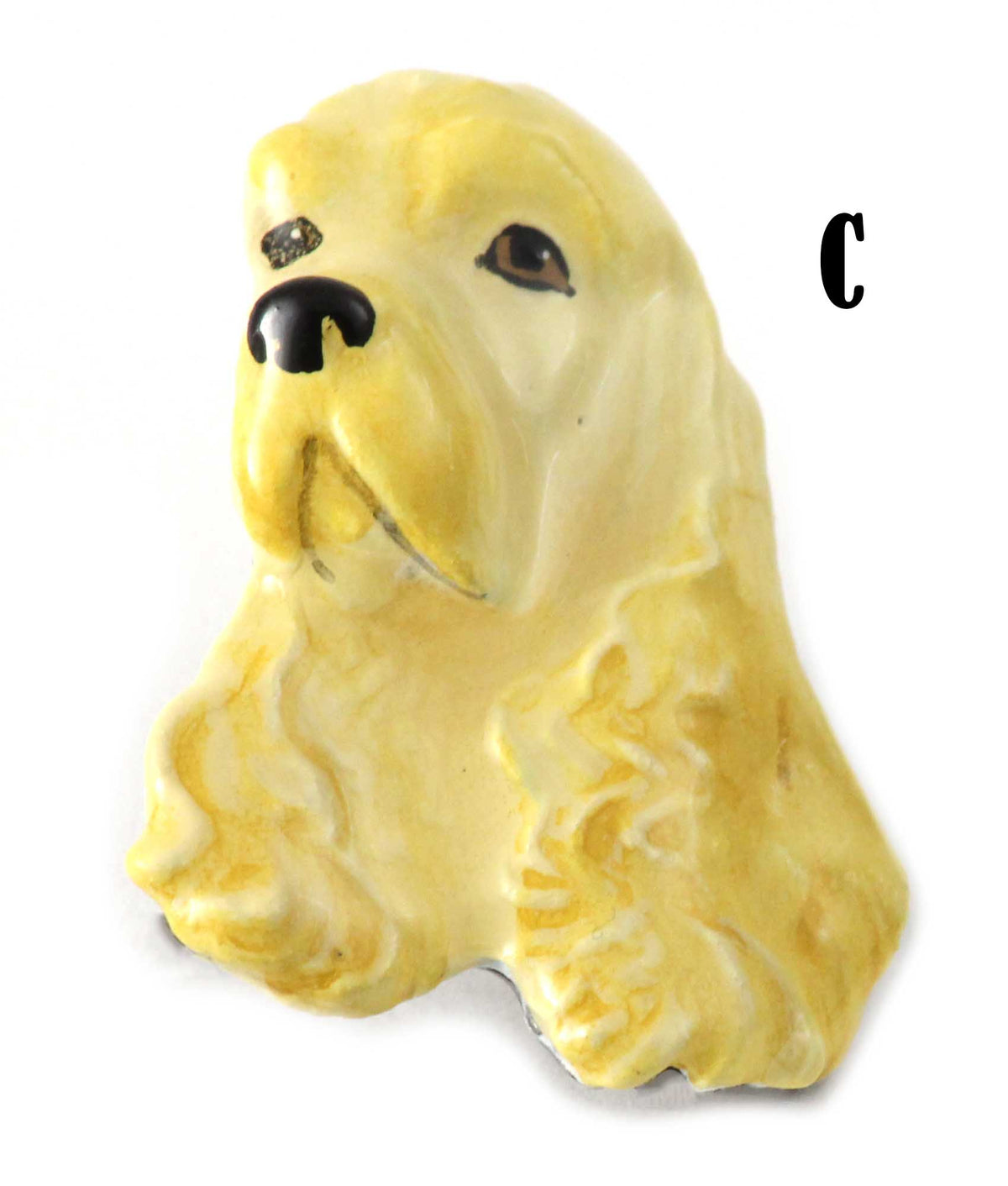 American Cocker Spaniel Dog Head Pin D008