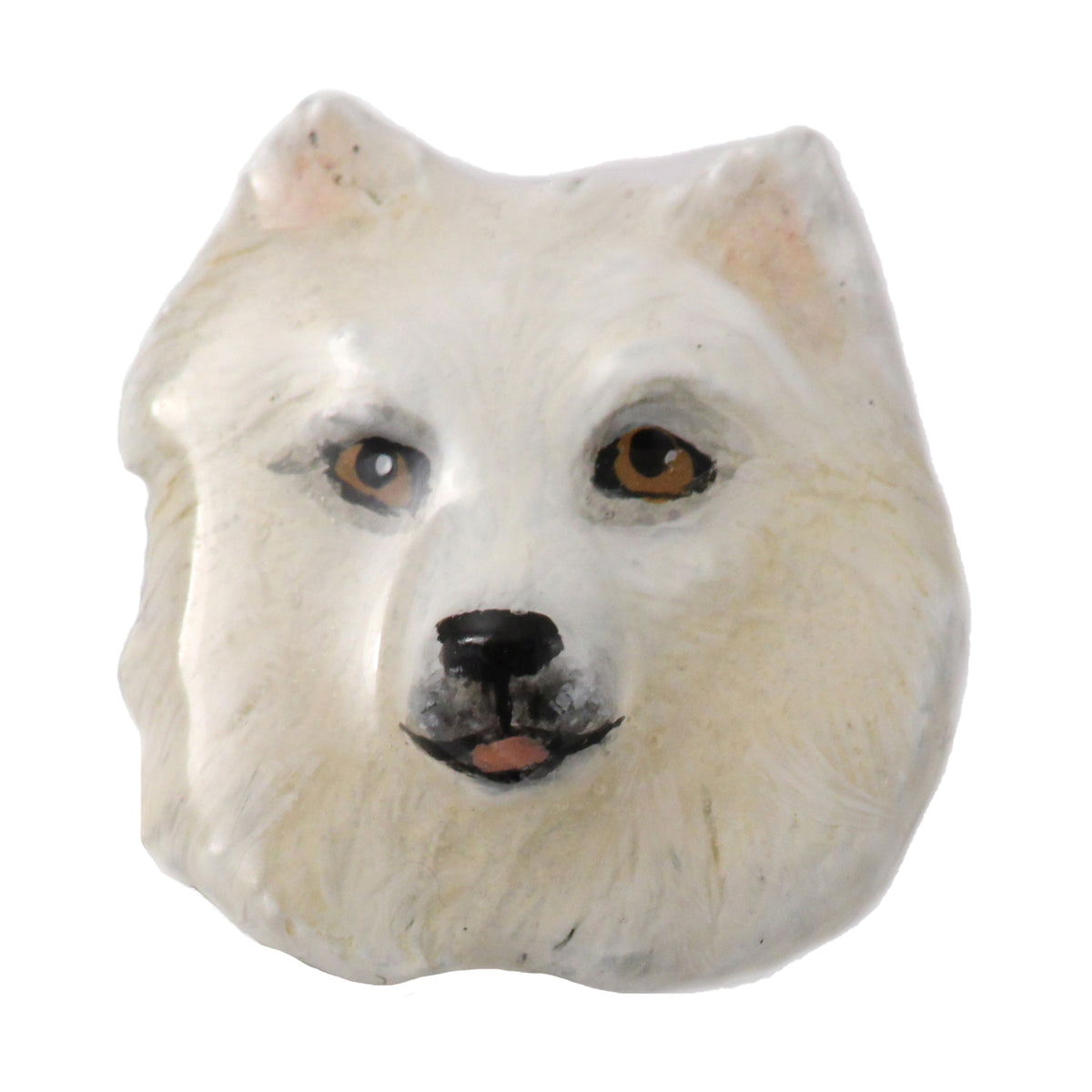 American Eskimo Dog Head Pin D010