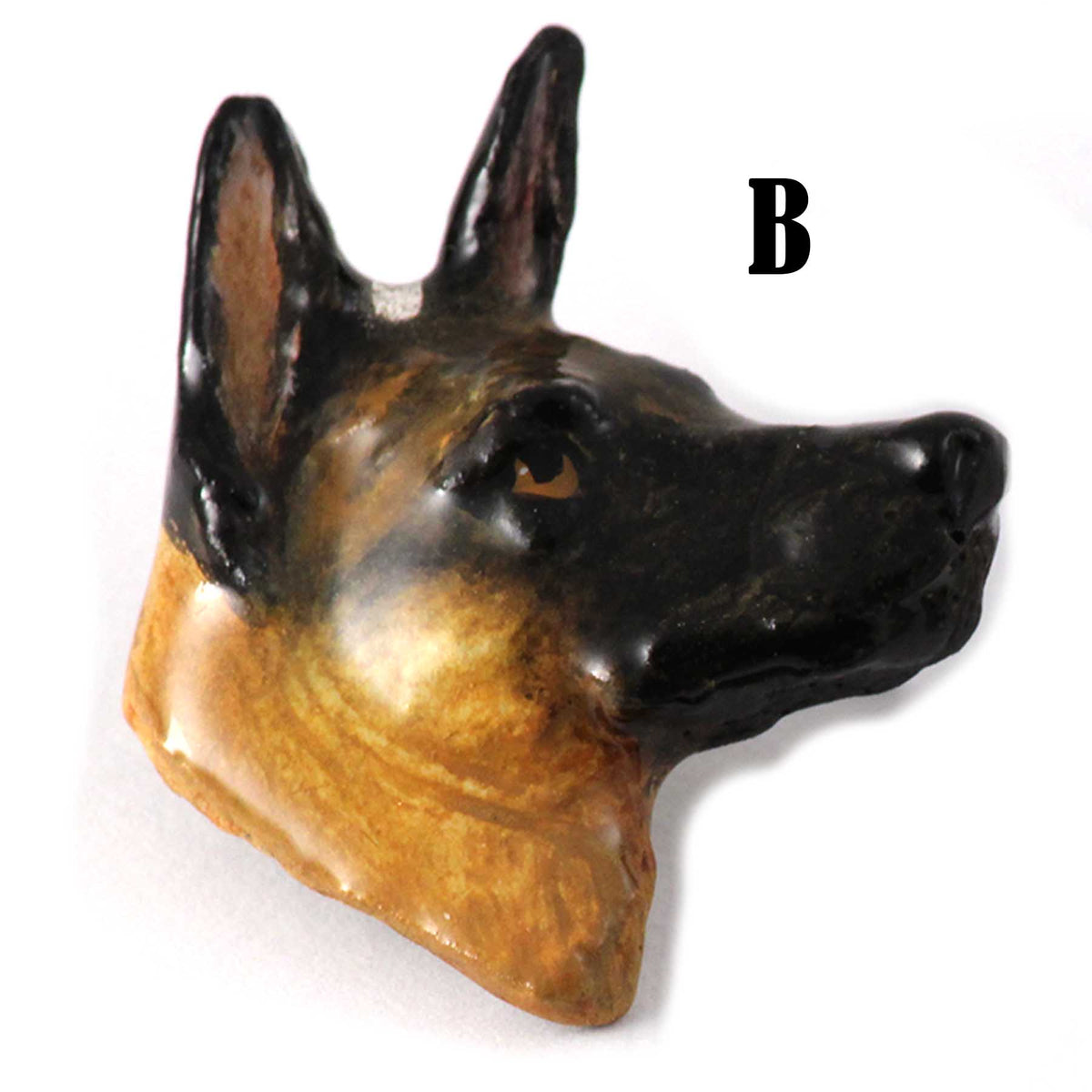 Basenji Dog Head Pin D018