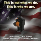Basset Hound Dog Head Pin D020