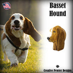 Basset Hound Dog Head Pin D020