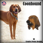 Coon Hound Dog Head Pin D060