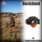 Dachshund Dog Head Pin D064