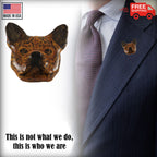 French Bulldog Head Pin D082