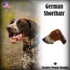 German Shorthair Dog Head Pin D086