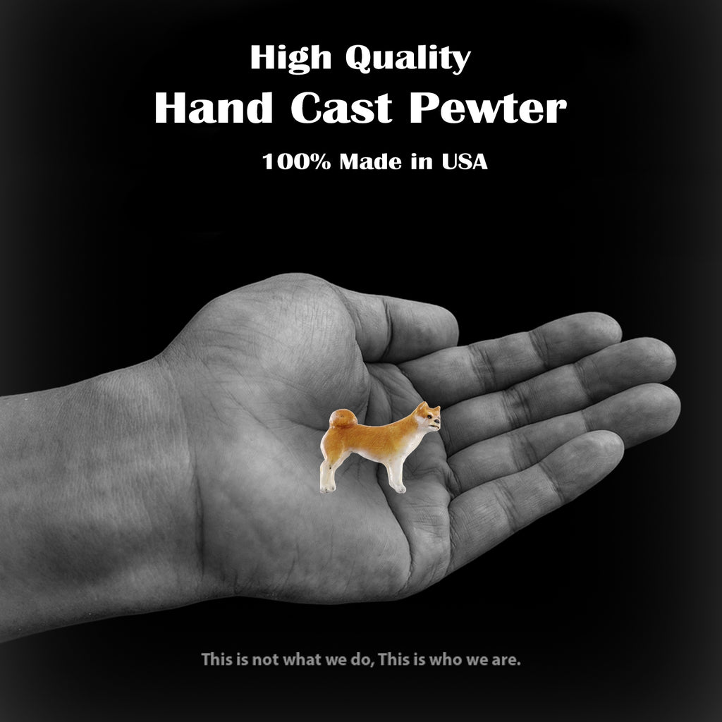 Akita Dog Full Body Pin D304F
