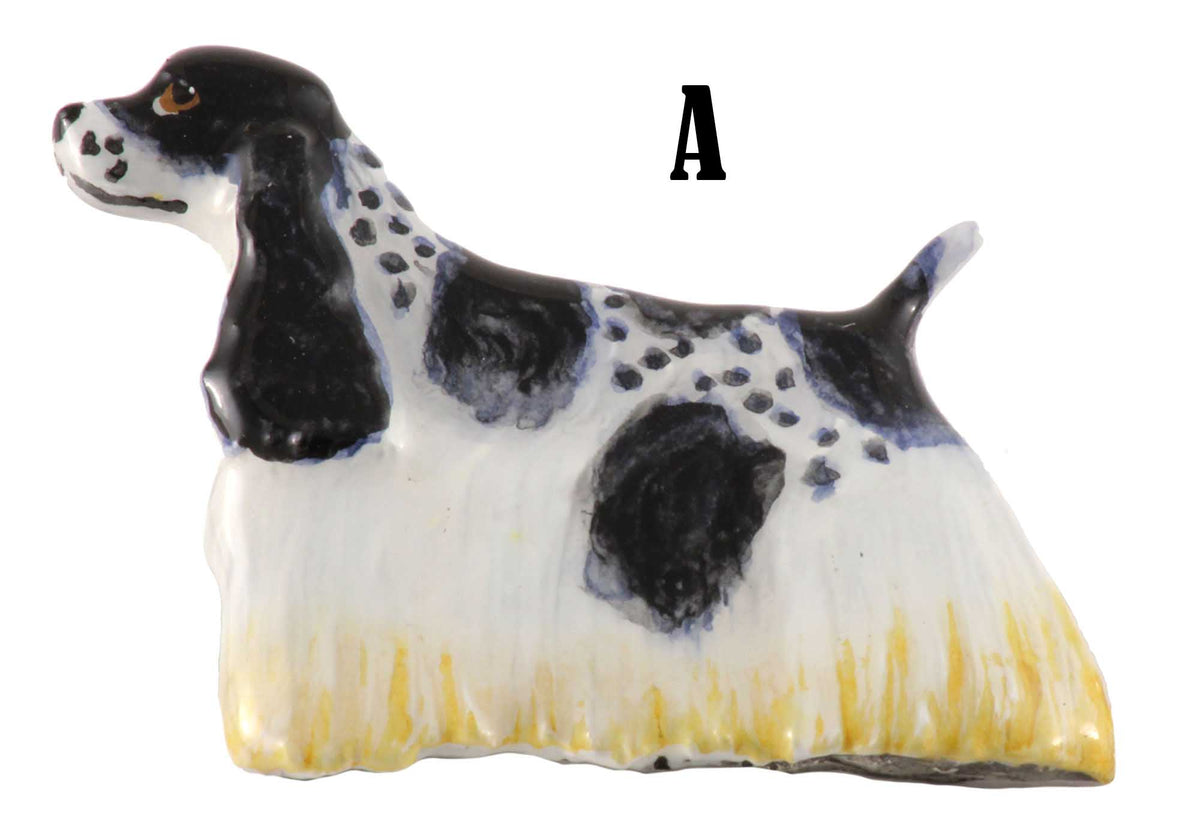 American Cocker Spaniel Dog Full Body Pin D308F