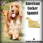 American Cocker Spaniel Dog Full Body Pin D308F