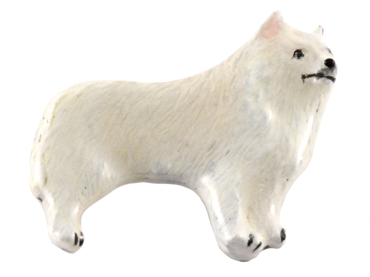 American Eskimo Dog Full Body Pin D310F