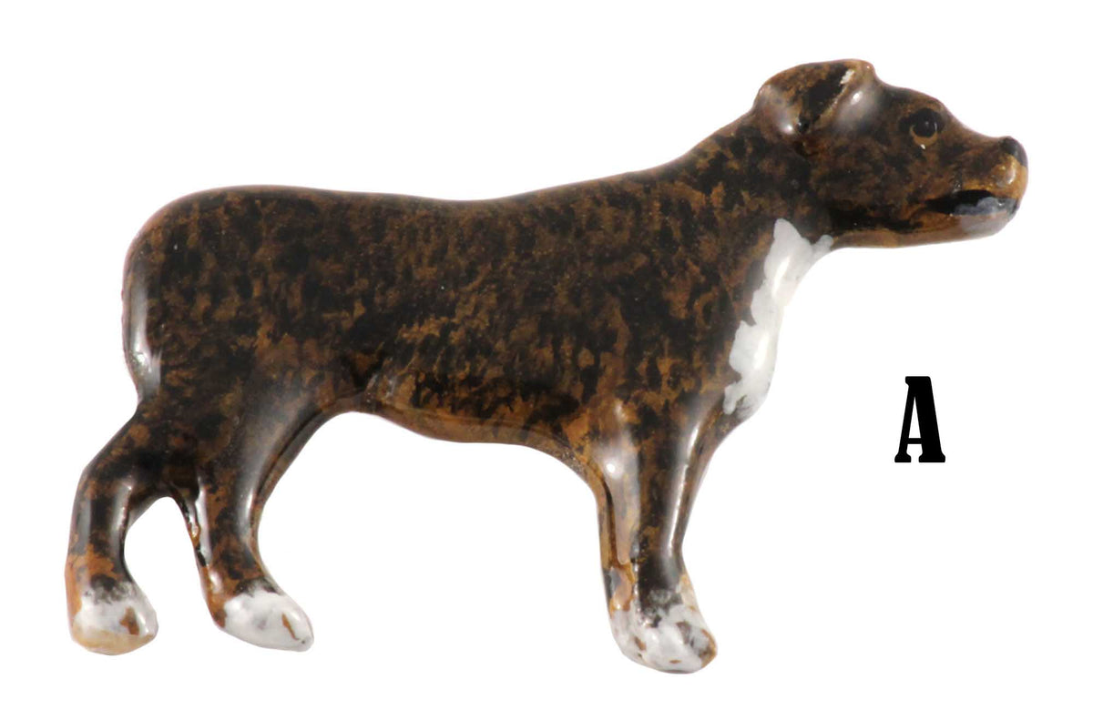 Amstaff Terrier Dog Full Body Pin D312F
