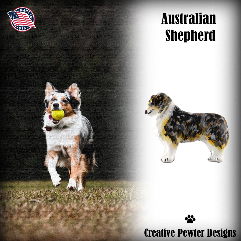 Australian Shepherd Full Body Pin D316F
