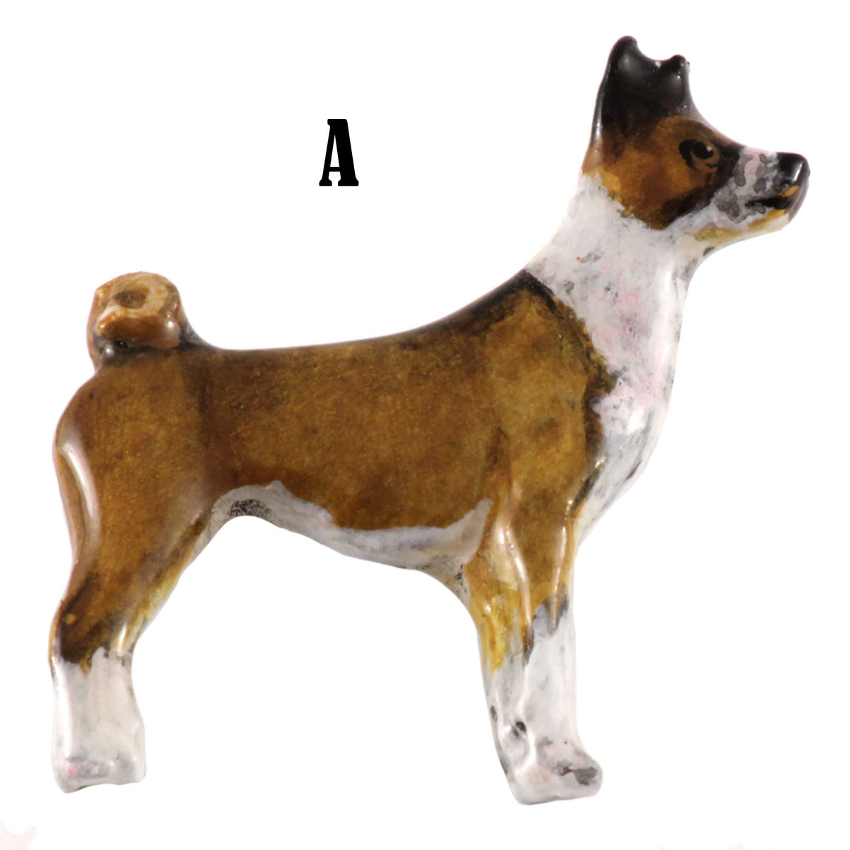 Basenji Dog Full Body Pin D318F