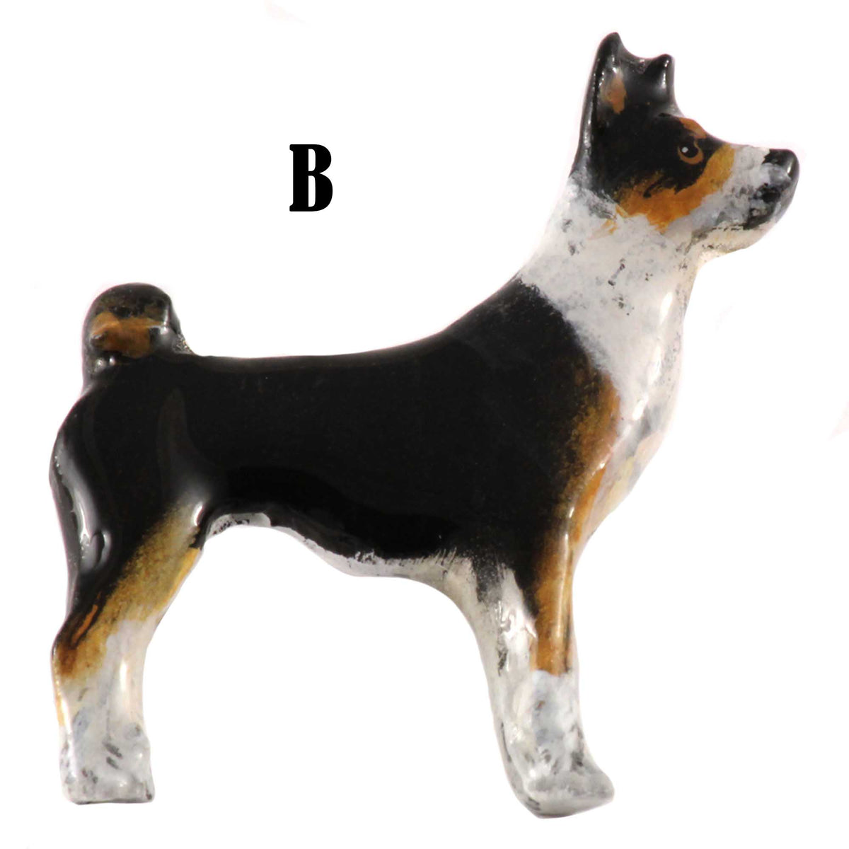 Basenji Dog Full Body Pin D318F