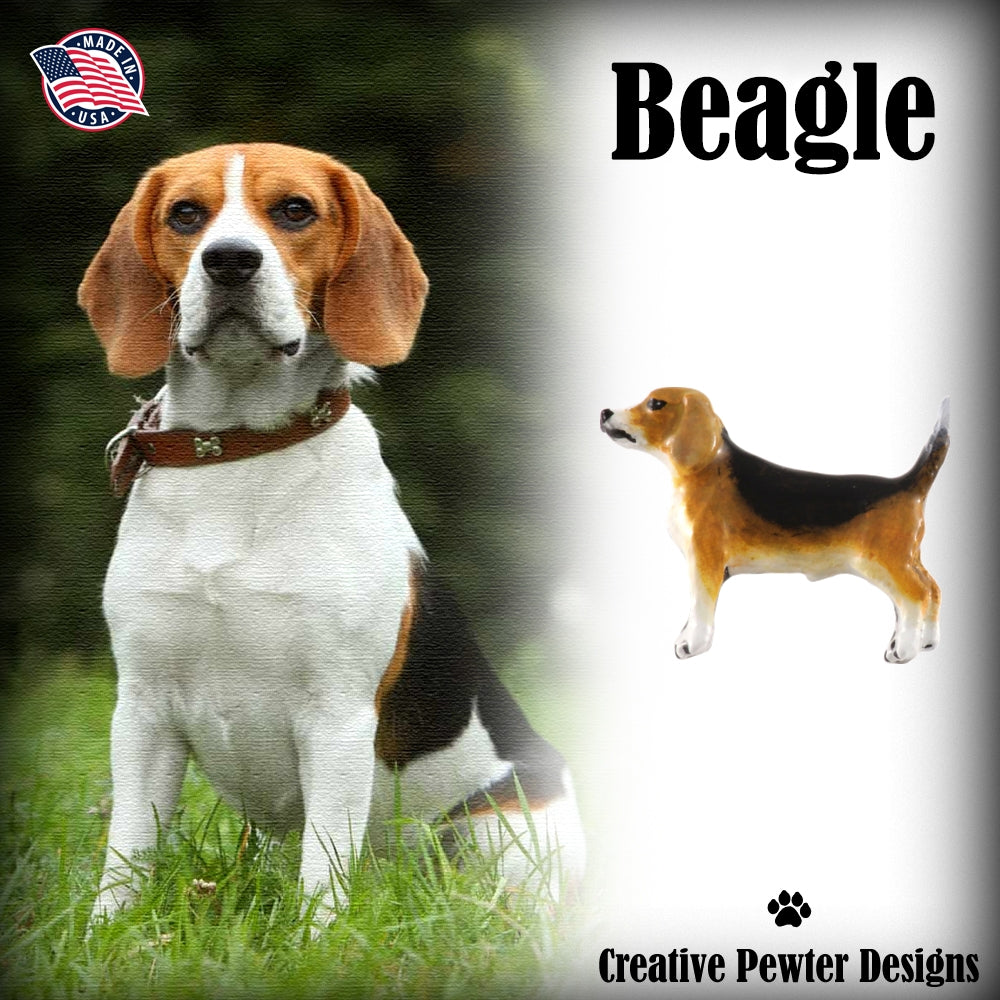 Beagle Dog Full Body Pin D322F
