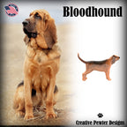 Bloodhound Dog Full Body Pin D328F