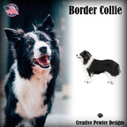 Border Collie Full Body Pin D330F