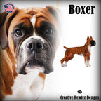 Boxer Dog Full Body Pin D336F
