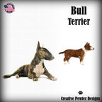 Bull Terrier Dog Full Body Pin D340F