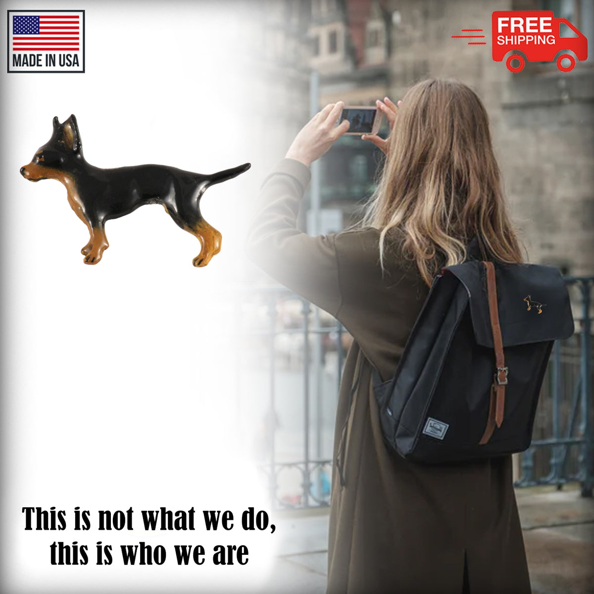 Chihuahua Full Body Pin D348F