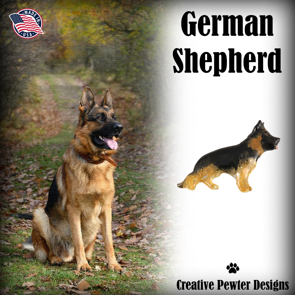 German Shepherd Full Body Pin D384F