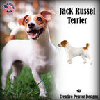 Jack Russel Terrier Dog Full Body Pin D406F
