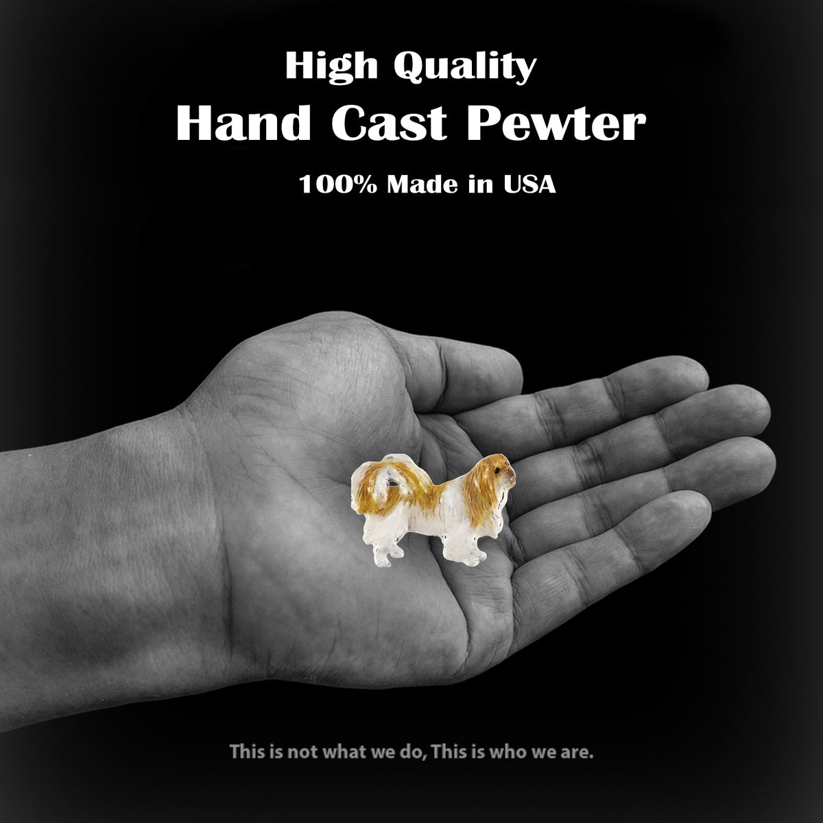 Japanese Chin Full Body Pin D408F