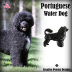 Portuguese Water Dog Full Body Pin D446F