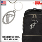 Rainbow Trout Leaping Keychain F003KC
