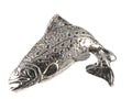 Brook Trout Pin - Antique Pewter