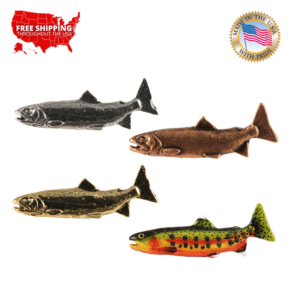 Golden Trout Pin F017