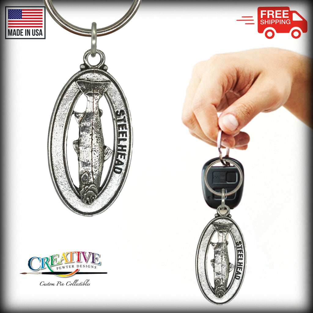 Steelhead Keychain Small F034KC