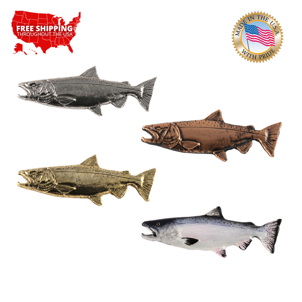 King Salmon Pin F040