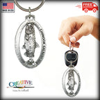 Chinook Salmon Keychain Small F041KC