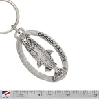 Chinook Salmon Keychain Small F041KC