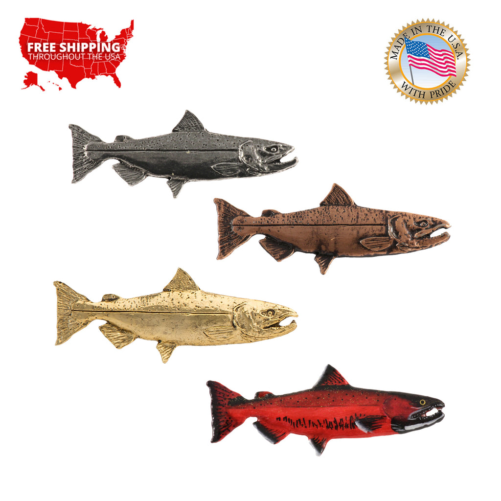 King Salmon Pin F044