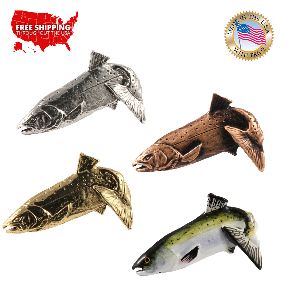 Coho Salmon Pin F048